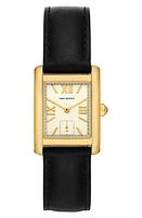 Tory Burch The Eleanor Leather Strap Watch