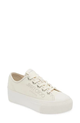 Jimmy Choo Palma Maxi Platform Sneaker Latte at Nordstrom,