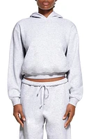 SKIMS Cotton Blend Fleece Classic Pullover Hoodie at Nordstrom,