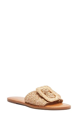 Schutz Cinna Slide Sandal Natural at Nordstrom,