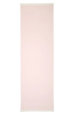 Givenchy 4G Wool & Silk Scarf in 4-Blush/White at Nordstrom