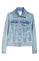 Eleventy Stretch Denim Jacket Baby Blue at Nordstrom, Us