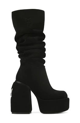 NAKED WOLFE Space Platform Boot Black-Suede at Nordstrom,