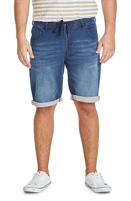 Johnny Bigg Deran Drawstring Denim Shorts Ink at Nordstrom,