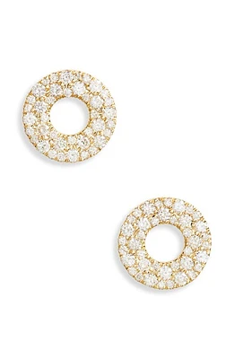 Bony Levy Diamond Stud Earrings in 18K Yellow Gold at Nordstrom