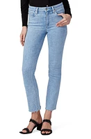 PAIGE Cindy Raw Hem Ankle Straight Leg Jeans in Park Ave at Nordstrom, Size 25