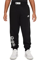 Nike Kids' Culture of Basketball Sweatpants in Black/White at Nordstrom