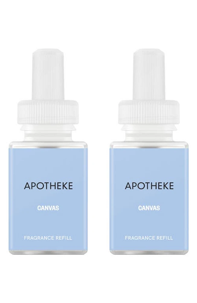 PURA x APOTHEKE 2-Pack Diffuser Fragrance Refills in Canvas at Nordstrom