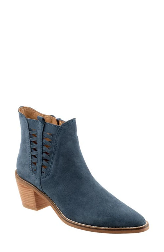 Bueno Veronika Bootie Indigo Suede at Nordstrom,