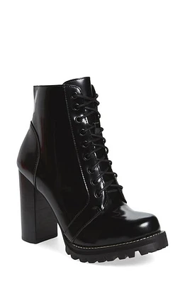 Jeffrey Campbell Legion Block Heel Boot Black Box Leather at Nordstrom,