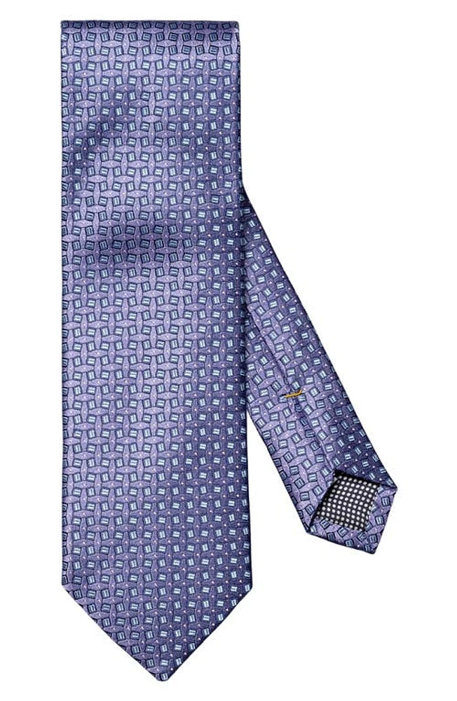 Eton Square Neat Silk Tie in Medium Purple at Nordstrom