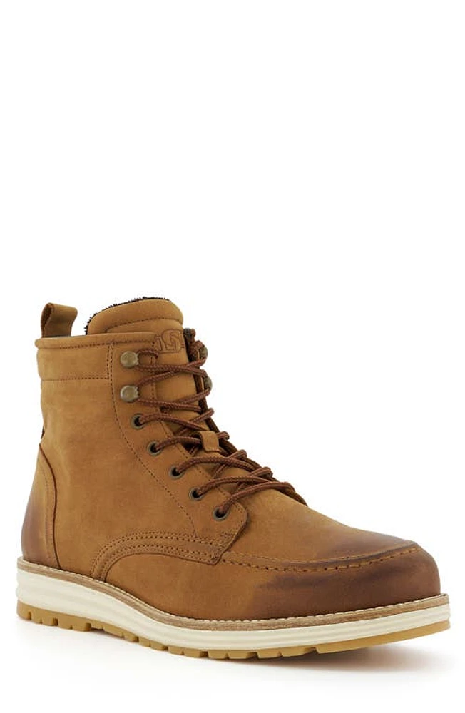 Dune London Cranees Moc Toe Boot Tan at Nordstrom,