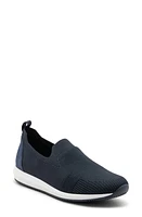 ara Leena II Slip-On Sneaker Navy Wovenstretch at Nordstrom,