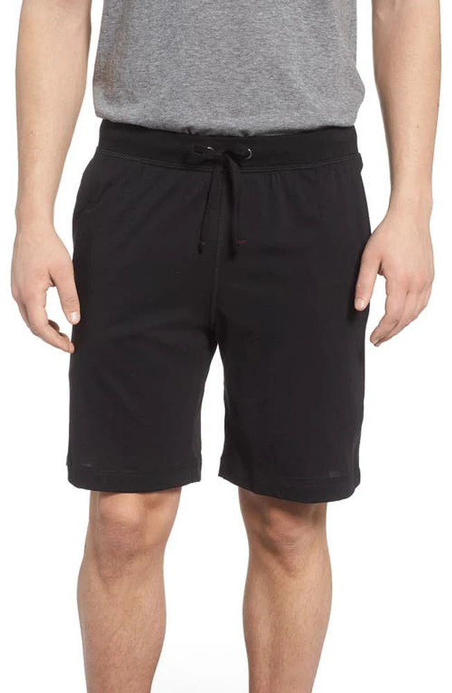 Daniel Buchler Peruvian Pima Cotton Shorts Black at Nordstrom,