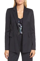 Lewit Square Shoulder Suit Jacket in Navy Night at Nordstrom, Size 8