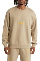 ICECREAM Cone Logo Embroidered Sweatshirt Chinchilla at Nordstrom,