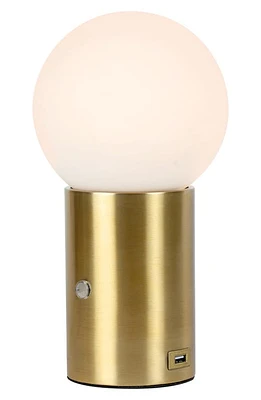 Brightech Kai LED Table Lamp in Brass at Nordstrom