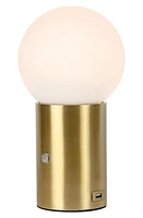 Brightech Kai LED Table Lamp in Brass at Nordstrom