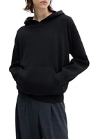 MANGO Oversize Hoodie in Black at Nordstrom, Size Small