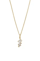 Nadri Gwen Pendant Necklace in Gold at Nordstrom