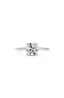 De Beers Forevermark Delicate Icon Setting Round Diamond Engagement Ring in Platinum-D0.70Ct at Nordstrom, Size 6.5