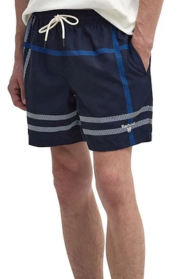 Barbour Twain Swim Trunks Navy at Nordstrom,