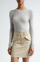 Michael Kors Hutton Cashmere Rib Sweater at Nordstrom,