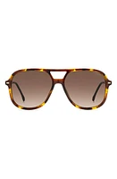 Carrera Eyewear 58mm Navigator Sunglasses in Havana 2/Brown Gradient at Nordstrom