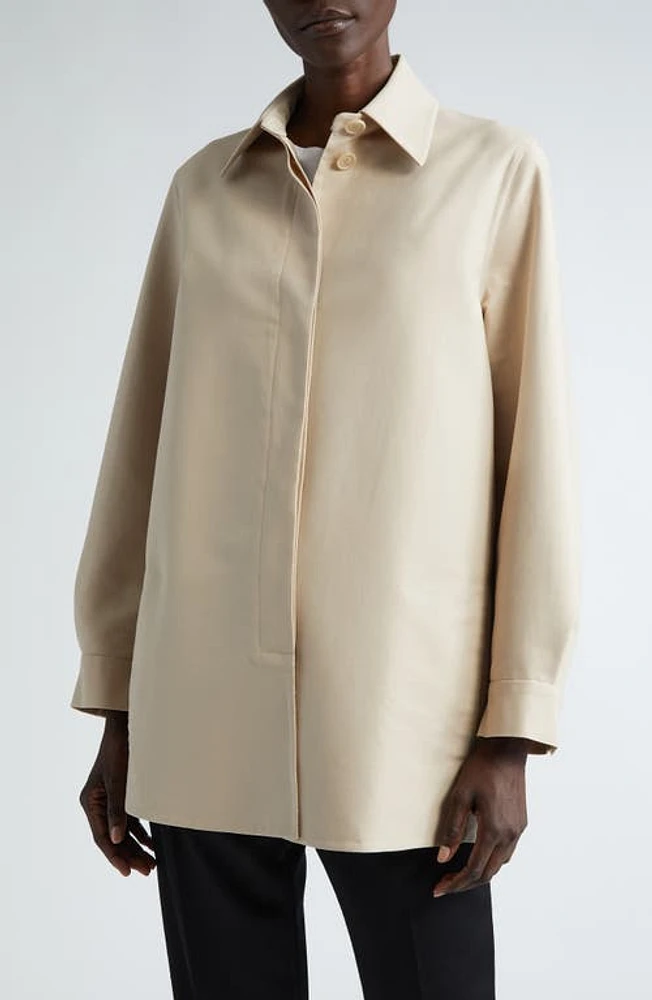 Akris Todor Cotton & Silk Jacket Sand at Nordstrom,