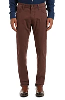 34 Heritage Courage Coolmax Stretch Straight Leg Five Pocket Pants Mahogany at Nordstrom, X