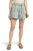 Faherty Isla Print Tie Waist Shorts Tuscan Ikat at Nordstrom,