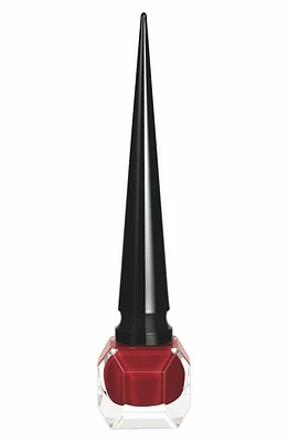 Christian Louboutin Lalaque Le Vernis Brillant in Very Prive Red 118 at Nordstrom