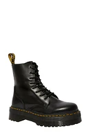 Dr. Martens Jadon Platform Boot Black Polished Smooth at Nordstrom,