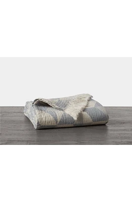 Coyuchi Pismo Organic Cotton Throw Blanket in Lake at Nordstrom