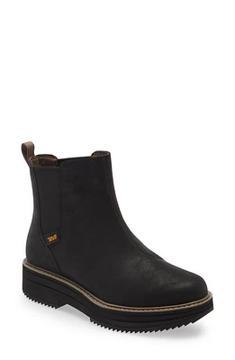 Teva Midform Water Repellent Chelsea Boot in Black at Nordstrom, Size 11