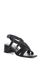 Bos. & Co. Upbeat Block Heel Slingback Sandal Leather/Rope at Nordstrom,