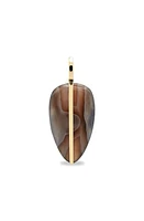 BY PARIAH Large Pebble Pendant in Brown/White at Nordstrom