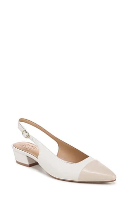 Naturalizer Banks Pointed Toe Slingback Pump Warm White /Porcelain Leather at Nordstrom,