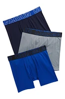 Under Armour Kids' Assorted 3-Pack UA Performance Tech Boxerjock Boxer Briefs Midnight Navy at