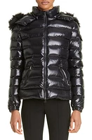 Moncler Badyf Down Jacket with Removable Faux Fur Trim at Nordstrom,