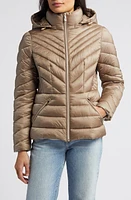 Michael Kors Water Repellent Hooded Packable Puffer Coat at Nordstrom,