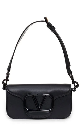 Valentino Garavani VLOGO Leather Camera Crossbody Bag in 0No - Nero at Nordstrom