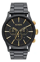 Nixon Sentry Chronograph Bracelet Watch