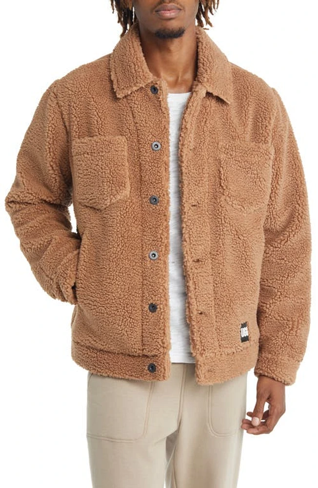 UGG(r) Janson Faux Shearling Trucker Jacket Cabin at Nordstrom,