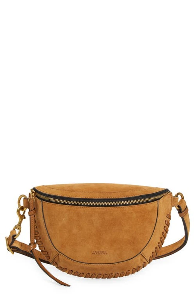 Isabel Marant Skano Suede Crossbody Bag in Cognac at Nordstrom