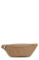 BOSS Olivia Faux Leather Belt Bag in Medium Beige at Nordstrom