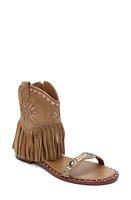 Ash Paquito Fringe Sandal Antilope/Skin at Nordstrom,