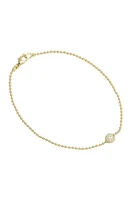 LAGOS Covet Diamond Pavé Station Bracelet in Gold/Diamond at Nordstrom, Size 7