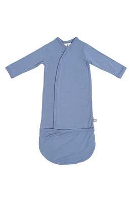 Kyte BABY Bundler Snap Gown in Slate at Nordstrom