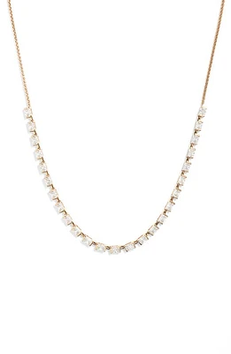 Nadri Chateau Tennis Necklace in Gold at Nordstrom